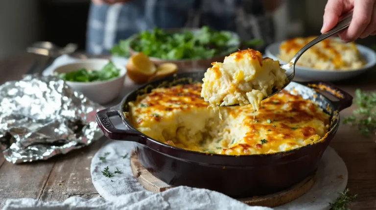 « Je le prépare la veille » : mon hachis parmentier poulet-poireaux fondant reste moelleux réchauffé « Je le prépare la veille » : mon hachis parmentier poulet-poireaux fondant reste moelleux réchauffé