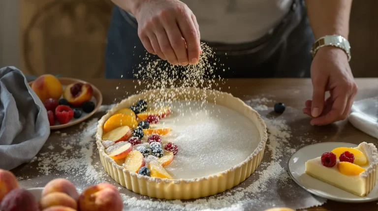 Tarte aux fruits : nos grands-mères ajoutent toujours cet ingrédient sur la pâte, voici pourquoi Tarte aux fruits : nos grands-mères ajoutent toujours cet ingrédient sur la pâte, voici pourquoi